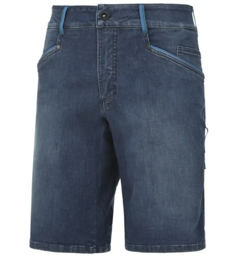 Wild Country Session M Denim - pantaloni corti arrampicata - uomo Blue