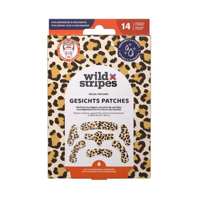 WILD STRIPES Patches Facial Animal Leo - Tratt viso 24 ore antimperfezioni