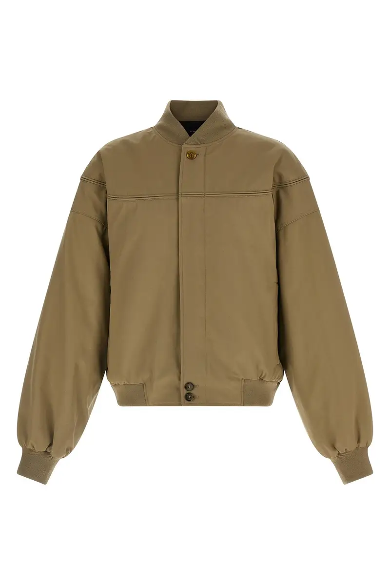 WILLY CHAVARRIA Bomber 'Gas Station' Beige