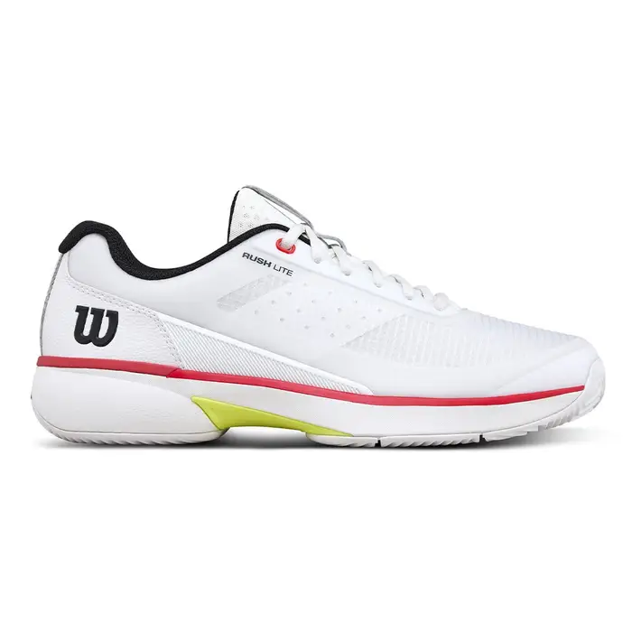 Tennis Rush Lite Clay Bianco Nero Infrared - Scarpe Tennis Uomo EUR / US