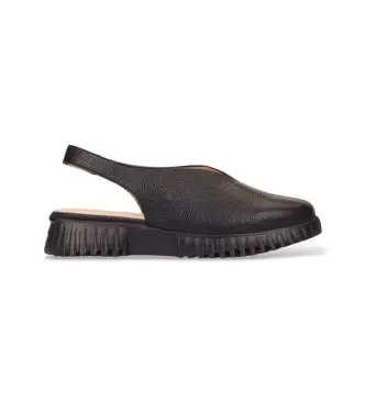 per donna A-4411 Scarpe Flexfli11 in pelle nera (41), Nero, 3 a 5cm, Nessuno, Casual