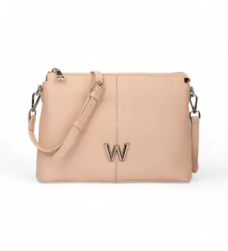 Wonders per donna WB-54022_941_1050 Borsa beige Sachi (OSFA), Casual, Sintetico, Poliuretano