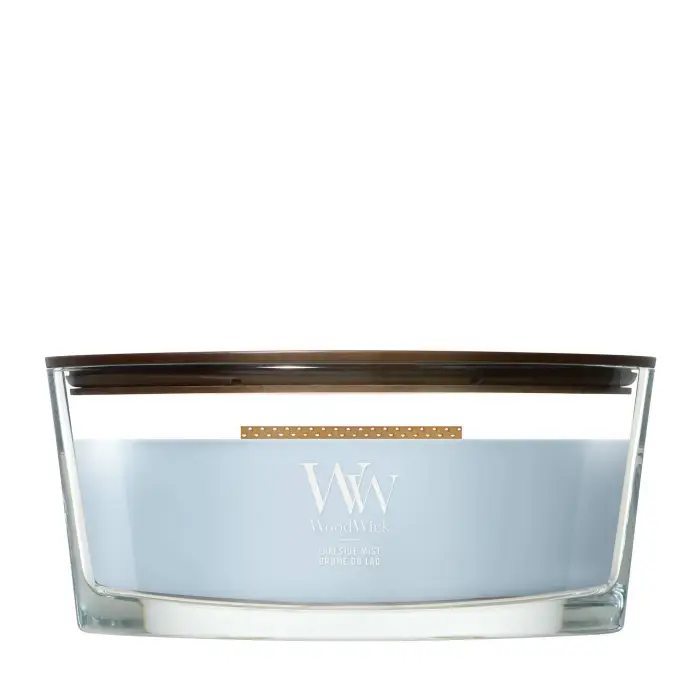 Woodwick Ellipse Candles Lakeside Mist 453g - Candela Profumata