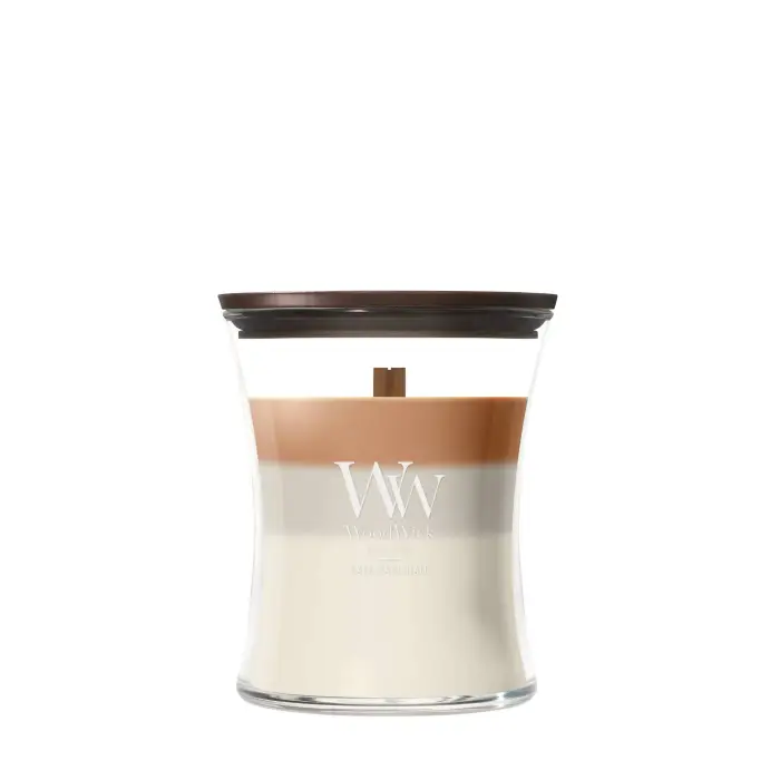 Woodwick Hourglass Candles Café Macchiato 275g - Candela Profumata