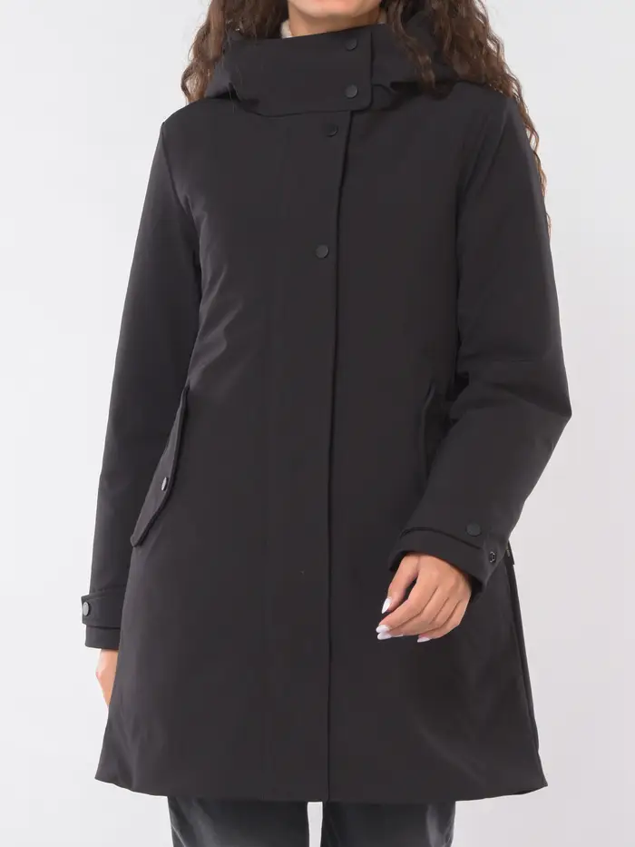 Woolrich Parka Donna Nero 4609990