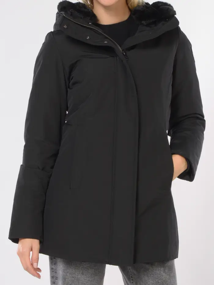 Woolrich Parka Donna Nero 4609991