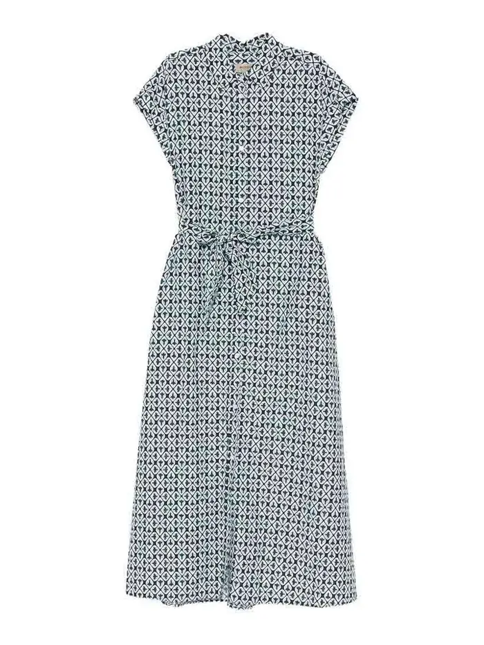 Woolrich Vestito chemisier in misto cotone Blu