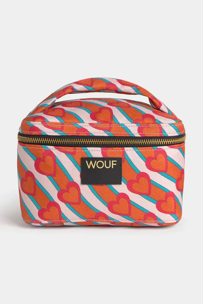 pochette (beauty case) da viaggio Heartbeat 20 x 15 x 12 cm Multicolore