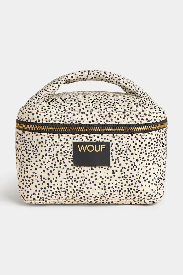 pochette (beauty case) da viaggio Panna 20 x 15 x 12 cm Beige