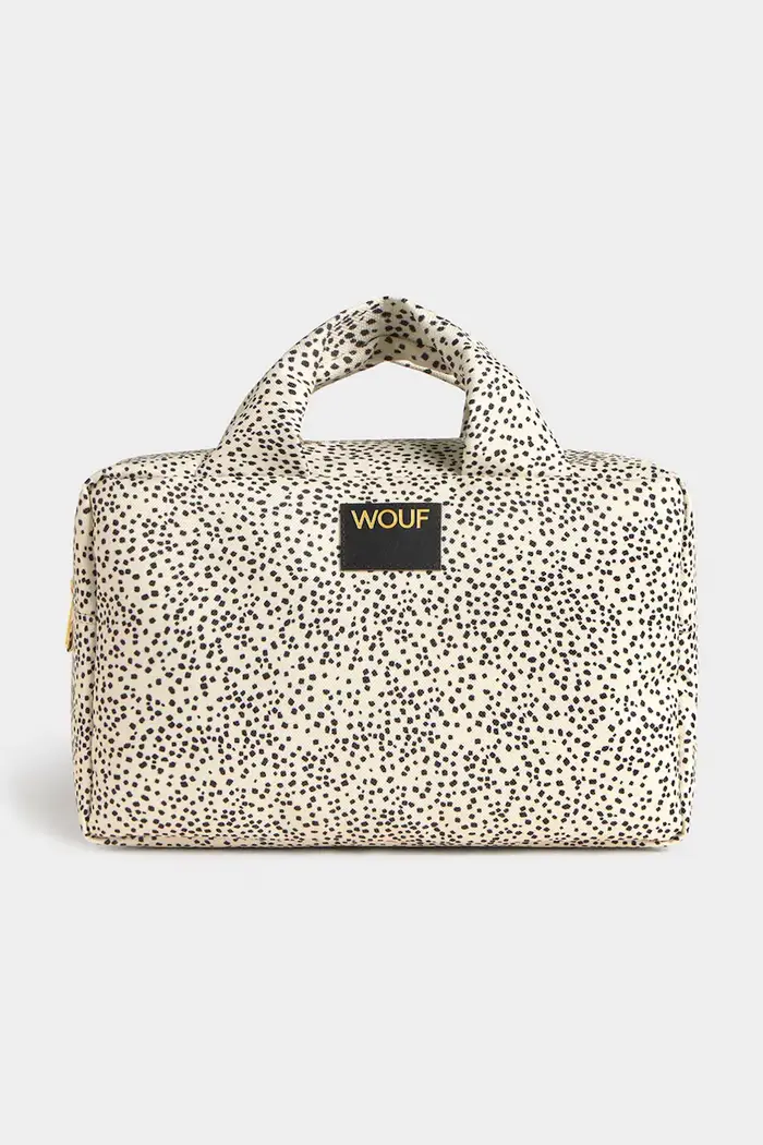 pochette (beauty case) da viaggio Panna 29 x 13 x 18 cm Beige