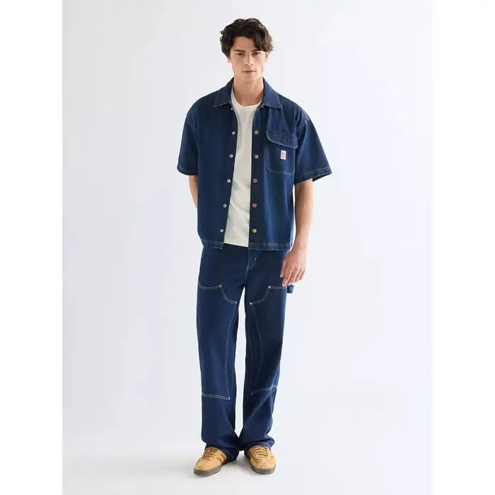 Wrangler Camicia a maniche corte 112378123-RINSE Nero