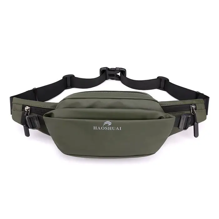 Marsupio Borsa a tracolla Messenger da uomo e da donna Borsa da petto multifunzionale casual da uomo Zaino piccolo Mini borsa per cellulare per sport all aria aperta One Verde