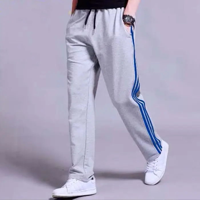 WTEMPO Pantaloni sportivi primaverili e autunnali Pantaloni casual a righe larghe dritte da uomo Pantaloni multiuso taglie forti XXXXXXXL