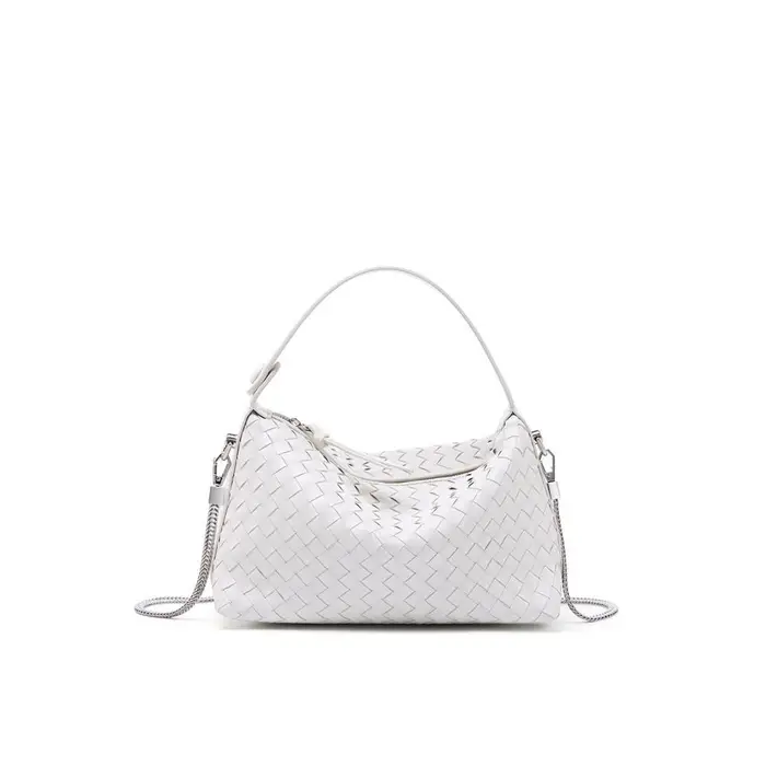 Borse da donna in pelle intrecciata Nuova moda Borse a tracolla Design di nicchia Borse dumpling intrecciate Portatile