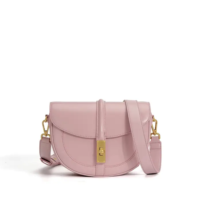 Design di Nicchia Alta Sensibilità Messenger Nuova Borsa da Donna in Pelle Sottospalla Borsa a Tracolla Borsa Messenger Donna rosa