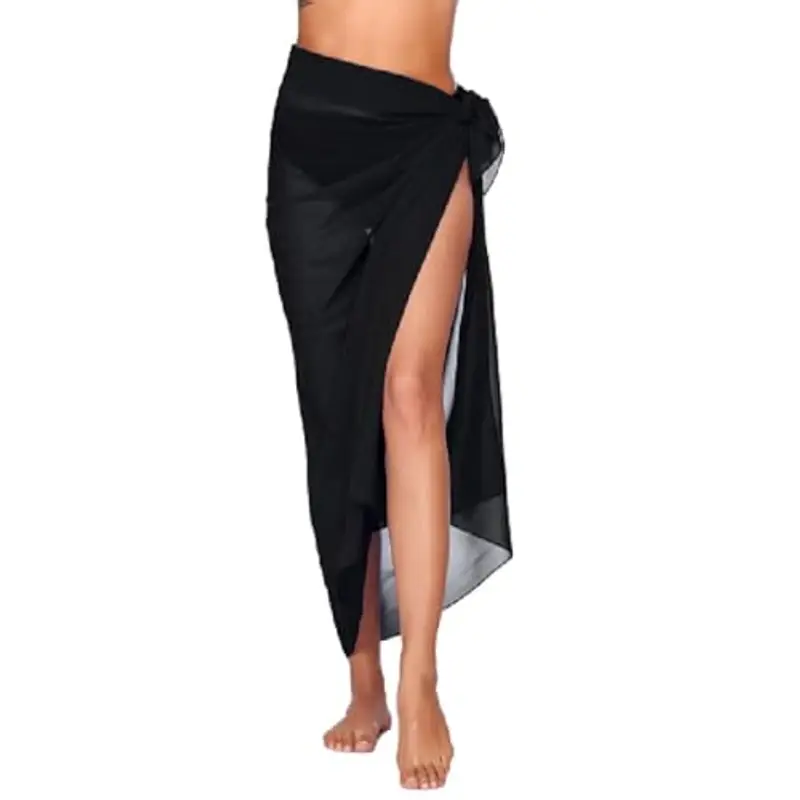 WUSJCOF Pareo da Spiaggia Multifunzionale da Donna, Donna Ragazza Sexy Copricostume da Spiaggia alla Moda con Gonna Sarong