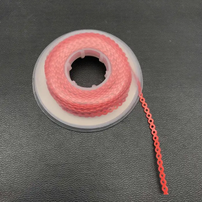 1 rotolo di elastico per catena ultra potente da 15 piedi per ortodonzia dentale lungo/corto/continuo Short