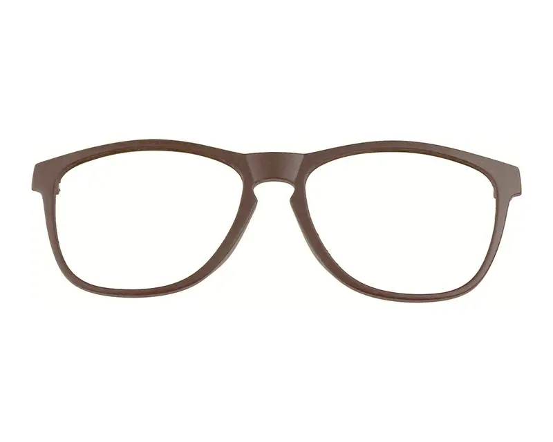 XLab Frontale TR091 marrone satinato Lenti di ricambio Marrone