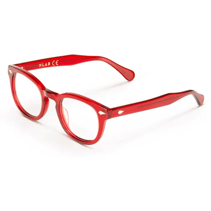 XLab Occhiali da sole 8004 montatura Montature da vista, Bordeaux, 48 mm