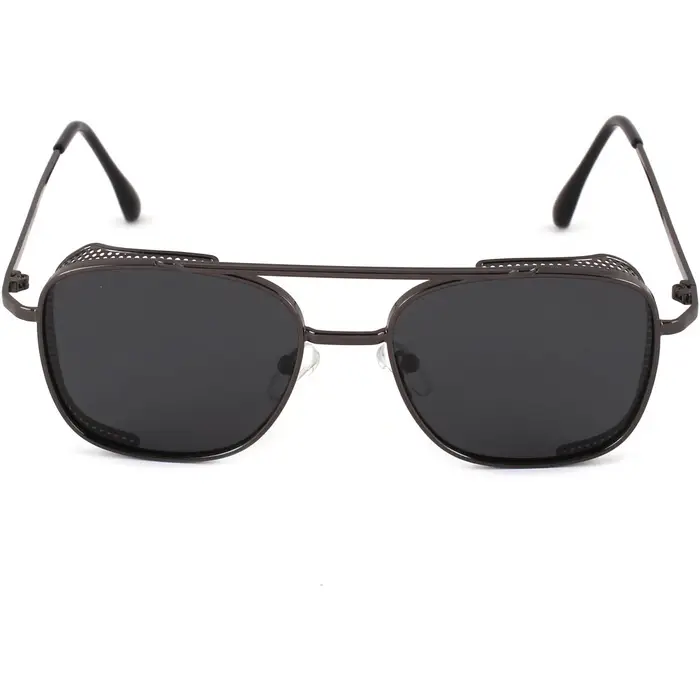 XLab Occhiali da sole CRETA Occhiali da sole, Canna di fucile/Fumo, 53 mm
