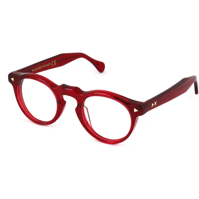 XLab Occhiali da sole HOKKAIDO montatura Montature da vista, Bordeaux, 47 mm