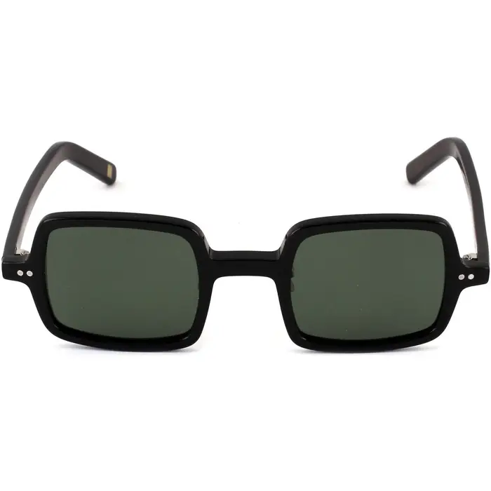 XLab Occhiali da sole SANTORINI Occhiali da sole, Nero/Verde G15, 45 mm