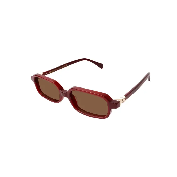 XLab Unisex Filicudi Occhiali da sole Acetato Tartaruga Verde G15 Squadrata Polarizzata