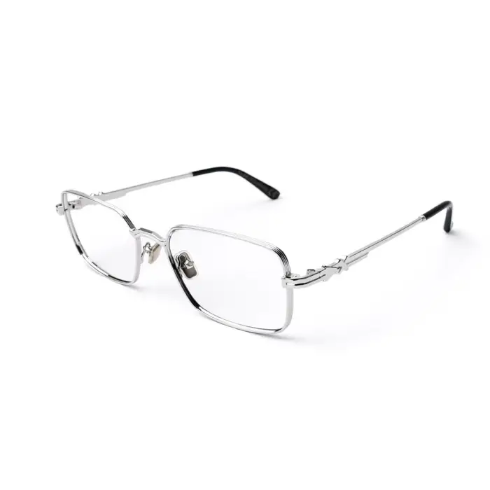 XLab Unisex Linosa Montature da vista Metallo Oro Squadrata Antiriflesso Antiriflesso