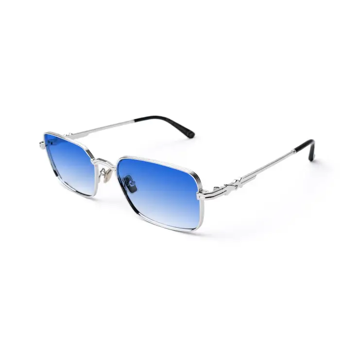 XLab Unisex Linosa Occhiali da sole Metallo Nero-opaco Fumo Squadrata Polarizzata