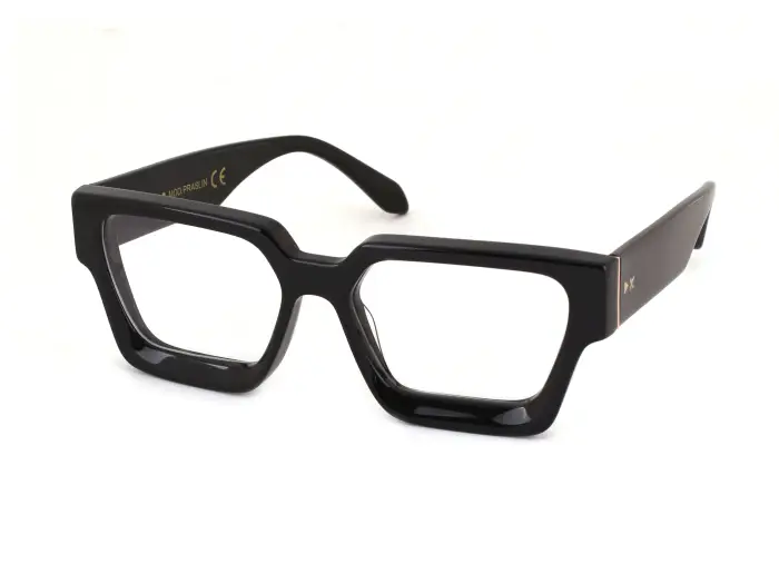 XLab Unisex Praslin fotocromatico Montature da vista Acetato Verde Marrone Squadrata Fotocromatiche