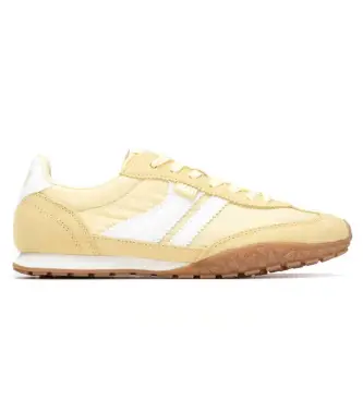 per donna 14505906-AMARILLO Sneakers 145059 gialle (35), Tessuto, Basso, Stringhe, Casual, Giallo