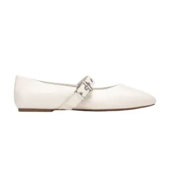per donna 14511806-HIELO Ballerine145118 bianche (40), Bianco, Basso, Fibbia, Casual, Classico Pelle