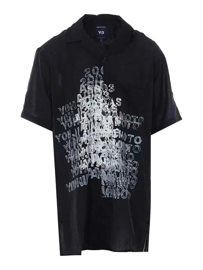 Y-3 Maglia Adidas T-3 Nera Nero
