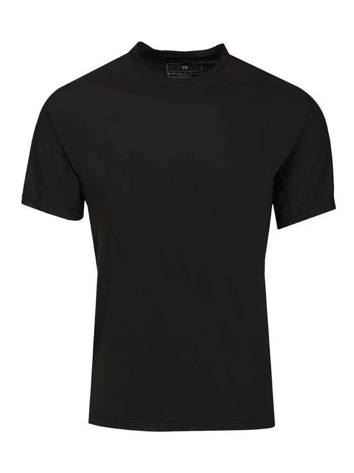Y-3 Maglietta da corsa Nero
