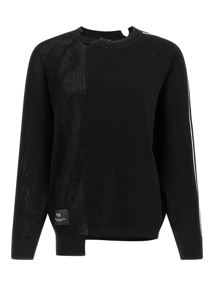 Y-3 Maglione Gfx Nero
