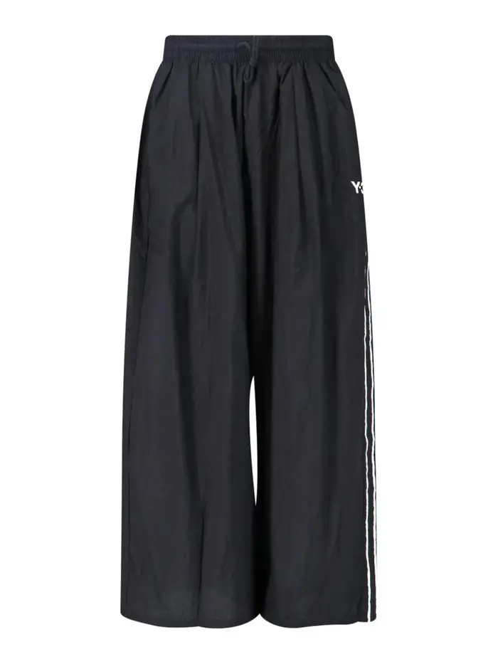 Y-3 Pantaloni sportivi ampi Nero