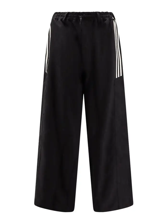 Y-3 Pantaloni Su Bball In Poliestere Riciclato Nero
