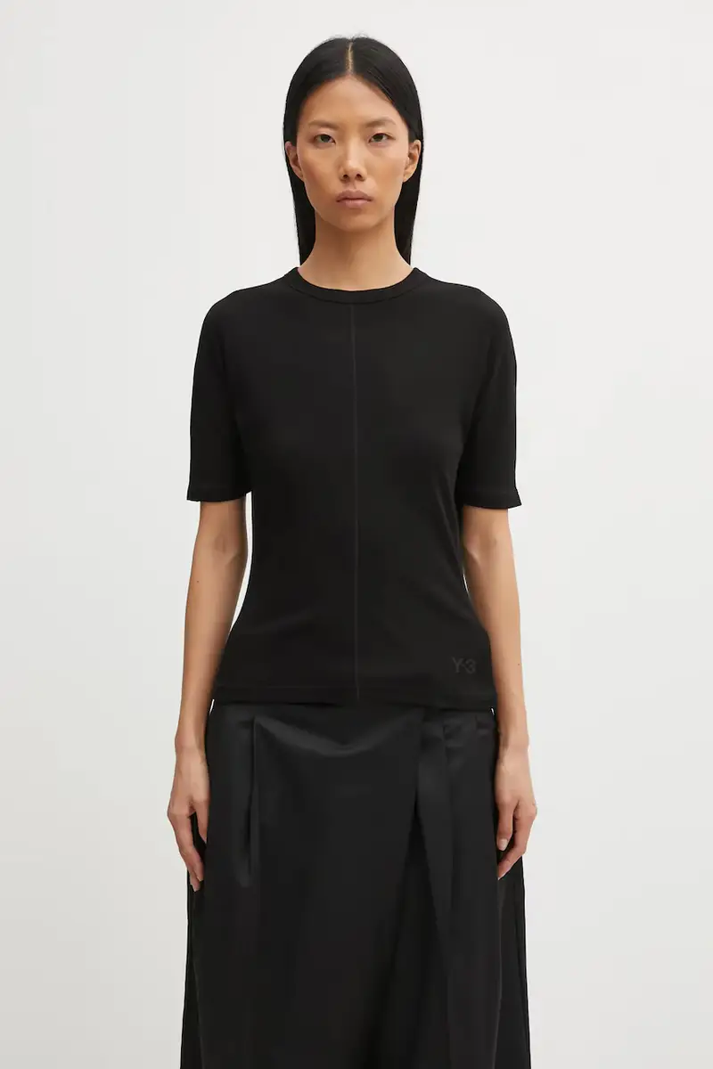 Y-3 T-shirt Donna Nero 3509182