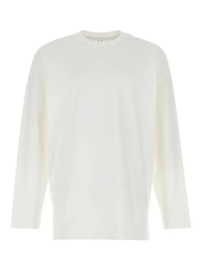 Y-3 T-shirt in cotone logo Bianco