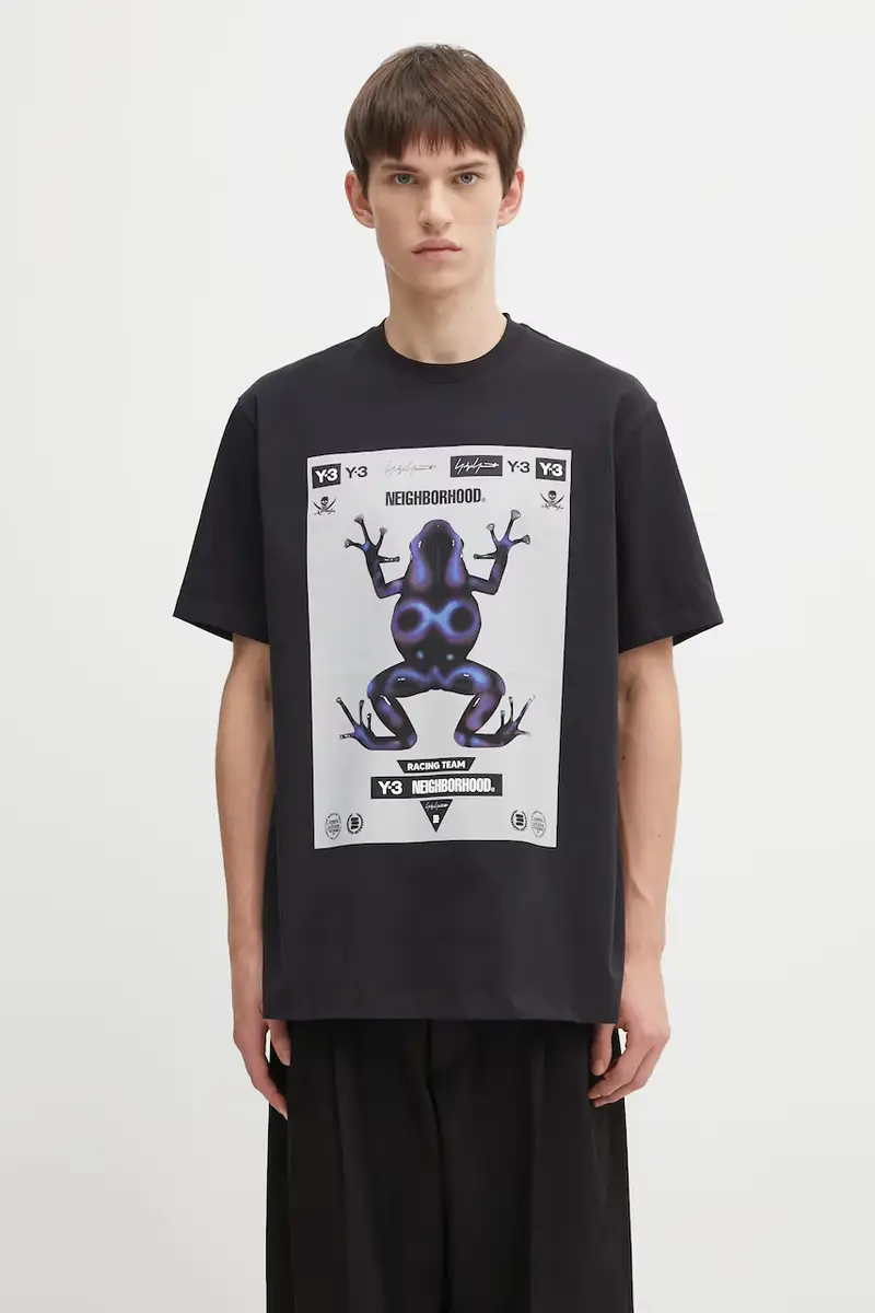 Y-3 T-shirt Uomo Nero 3455039