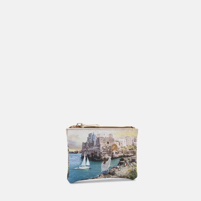 Y Not? Borsa Shopping Ynot? Beauty Case Small Yes Bag Stampa Città Blu