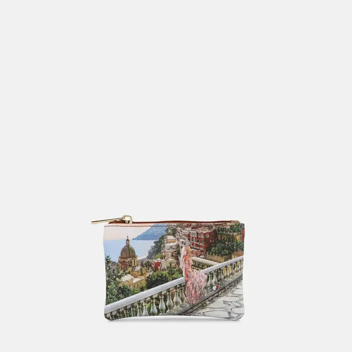 Y Not? Borsa Shopping Ynot? Beauty Case Small Yes Bag Stampa Città Blu