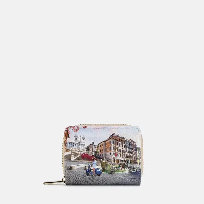 Y Not? Portafoglio Ynot? Portafogli Yes Bag Stampa Città Grigio