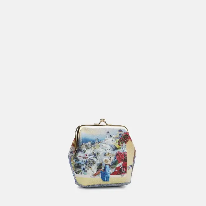 Y Not? Portamonete Ynot? Portafogli Yes Bag Stampa Città Bianco