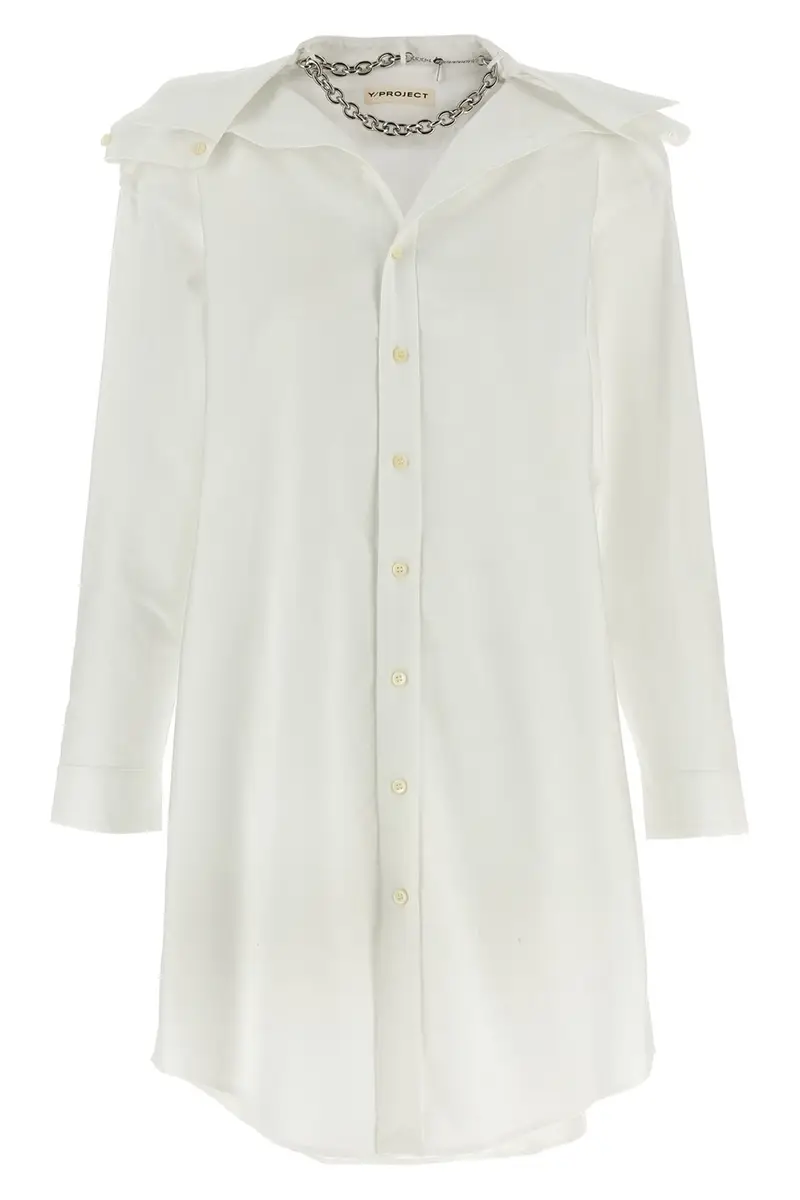 Y/PROJECT Abito Chemisier Bianco