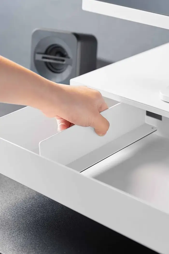 50 x 24-41 x 12,8 cm Bianco miniatura 5