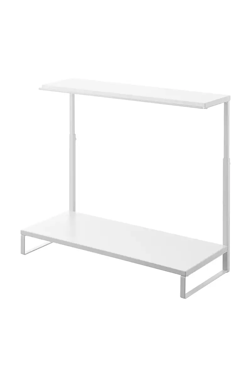 Yamazaki organizer scorrevole sottolavello Tower 2 30, 4 x 42, 4-68, 5 x 45, 3 cm Bianco