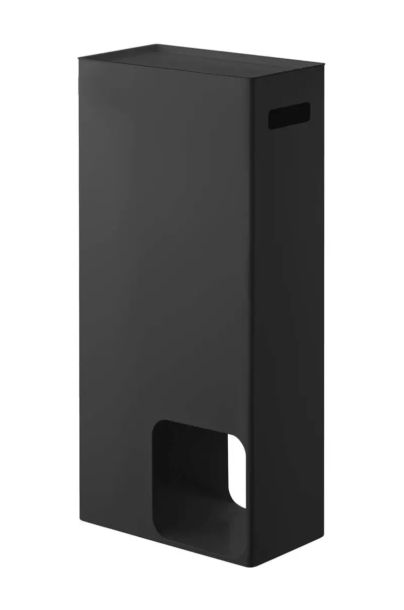 Yamazaki portacarta igienica Tower Nero