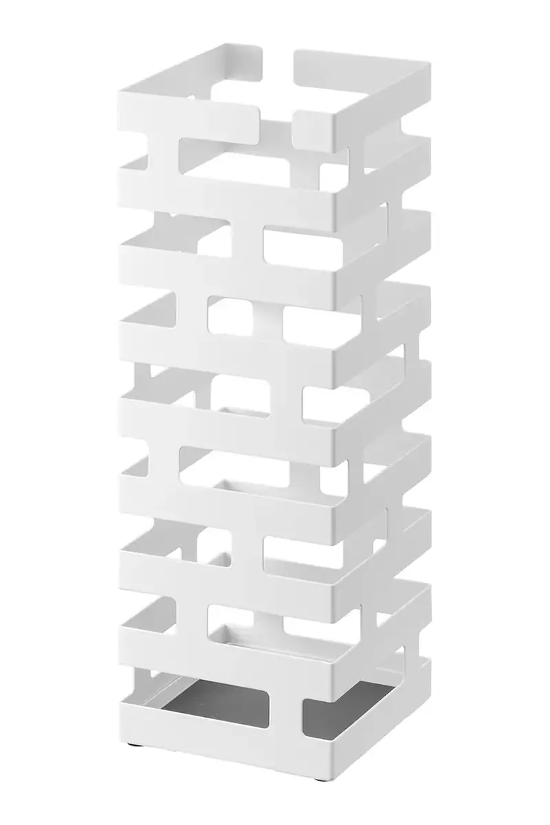 Yamazaki portaombrelli Brick 15 x 15 x 43 cm Bianco