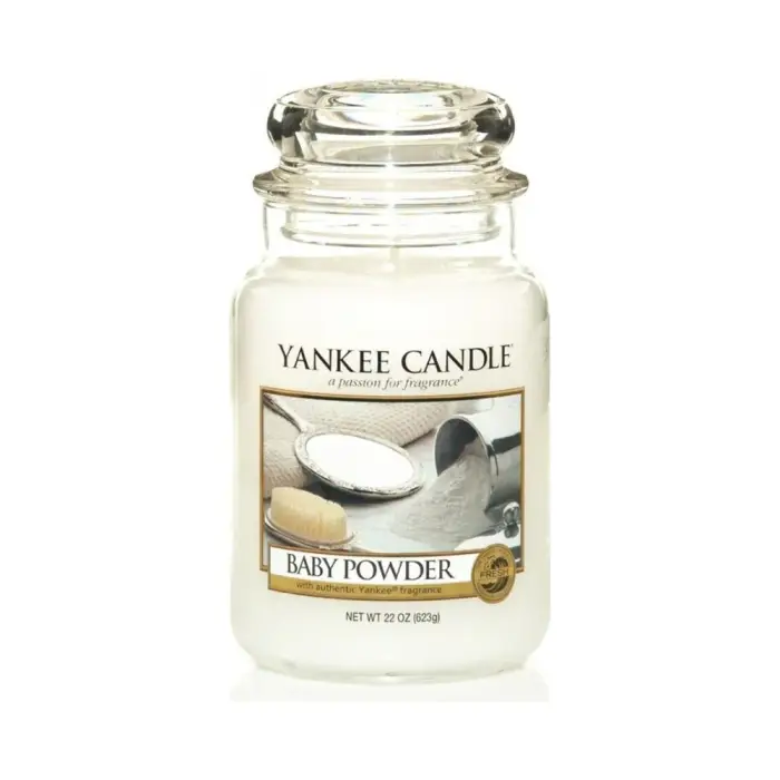 Yankee Candle Baby Powder 623 g - Candela